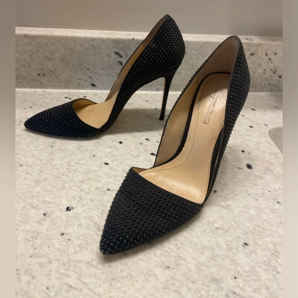 Vince Camuto “Imagine” series Elegant Black 4” Stiletto Heels - Picture 1 of 6